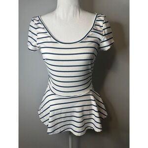 Charlotte‎ Russe Striped Women's Top